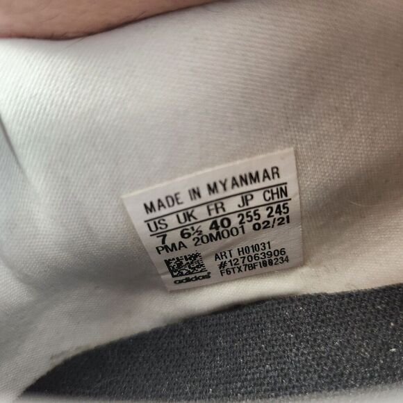 Adidas Lite Racer Adapt 4.0 Womens size 8 (Mens 7) White Athletic Running Shoes - Picture 8 of 10